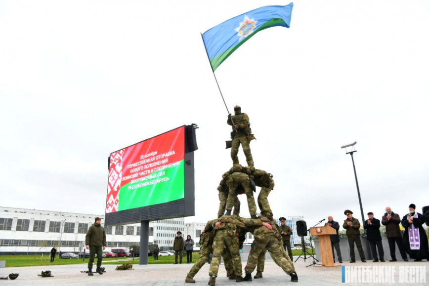 На Витебщине дан старт осеннему призыву: 150 новобранцев отправились в 103-ю бригаду