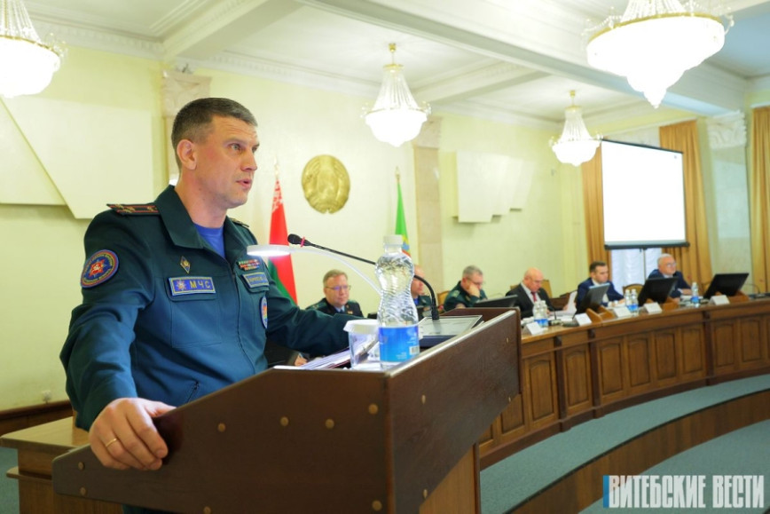 В Витебске на заседании коллегии МЧС обсудили пожарную безопасность на объектах с массовым пребыванием людей