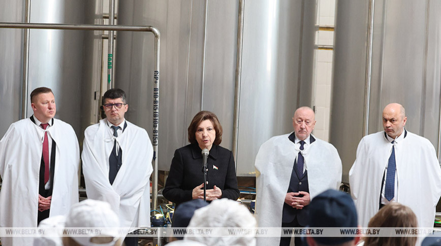 Prospects for dairy plant, agricultural enterprise: Kochanova visits Polotsk District