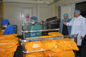 Кіраўнік Талачынскага раёна сустрэўся з калектывам масласырзавода 