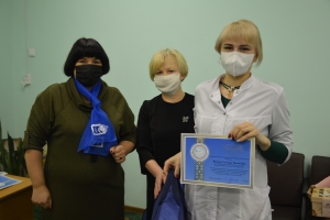 Грамадскія арганізацыі ўшаноўвалі медыкаў<br />
