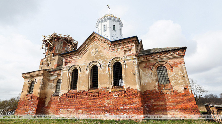 Аднаўленне помніка архітэктуры канца XIX стагоддзя прадаўжаецца ў Бешанковіцкім раёне