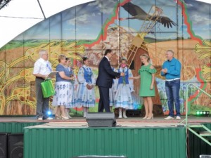 Поздравление трудовой династии Сопиных